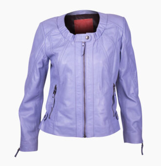 Kimberly-Moto-Leather-Jacket-Mauve-Front-View